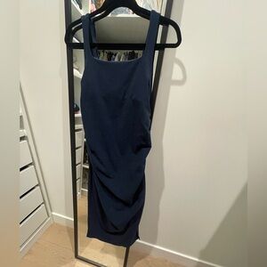 Beyond Yoga Deep Blue Maternity dress